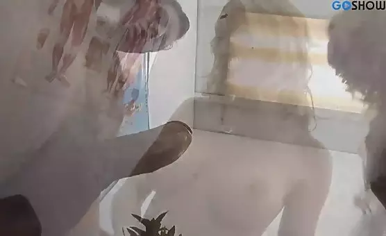 Excellent Blonde Doctors Appointment with Fishnet Tease